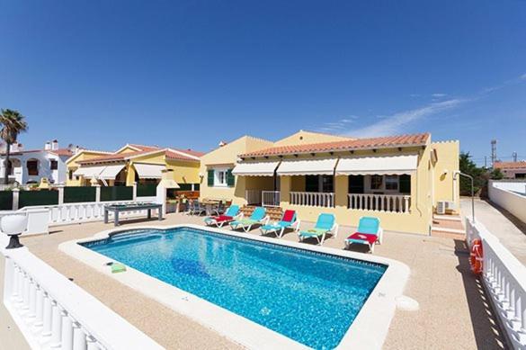 Villa Vistamar Cala En Porter  Ngoại thất bức ảnh